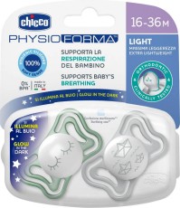 Chicco PhysioForma Light Glow in the Dark Πιπίλα Σ …