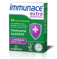 Vitabiotics Immunace Extra Protection 30tabs