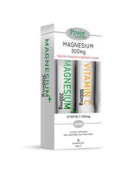 Power Health Magnesium 300mg με Βιταμίνη B6 Συμπλή …