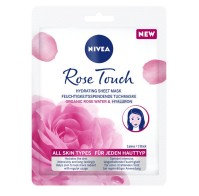 Nivea Rose Touch Ενυδατική Μάσκα Προσώπου 1τμχ