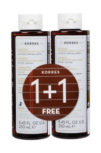 KORRES SHAMPOO ΠΡΩΤΕΪΝΕΣ ΡΥΖΙΟΥ & ΤΙΛΙΟ 250ML1+1 Π …