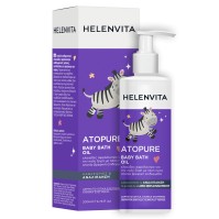 Helenvita Atopure Baby Bath Oil Face & Body 200ml