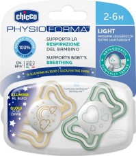 Chicco PhysioForma Light Glow In The Dark Πιπίλα Σ …