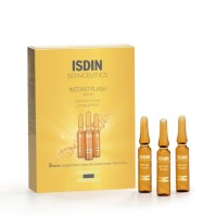 Isdin Instant Flash Αμπούλες Προσώπου 5τεμ x 2ml