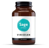 Viridian Organic Sage 400mg 30caps