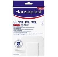 Hansaplast Sensitive 3XL 10 x 15cm 5τμχ