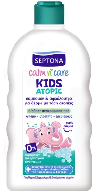 Septona Kids Atopic Σαμπουάν & Αφρόλουτρο 200ml
