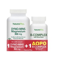 Nature's Plus Set Dyno-Mins Magnesium 300mg 90tabs …