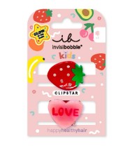 Invisibobble Kids Clipstar Glow Frutti Strawberry …