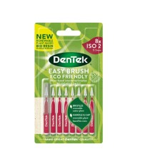 Dentek Easy brush ISO 2 0.5mm Μπορντώ 8τμχ