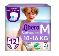 Libero Swimpants Πάνες Θαλάσσης Medium (10-16Kg) 1 …